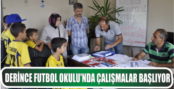 Derince Belediyesi Futbol Okulu’nda çalışmalar başlıyor