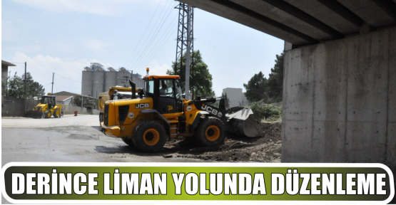 DERİNCE LİMAN YOLUNDA DÜZENLEME