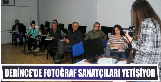 Derince’de fotoğraf sanatçıları yetişiyor