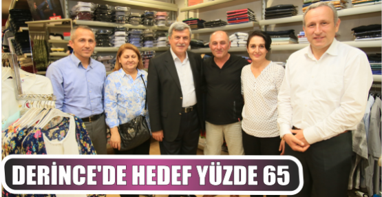 Derince’de hedef yüzde 65