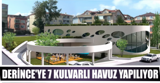 DERİNCE’YE 7 KULVARLI HAVUZ YAPILIYOR