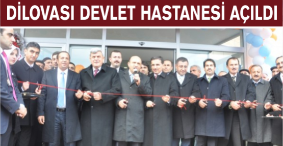Dilovası Devlet Hastanesi Açıldı