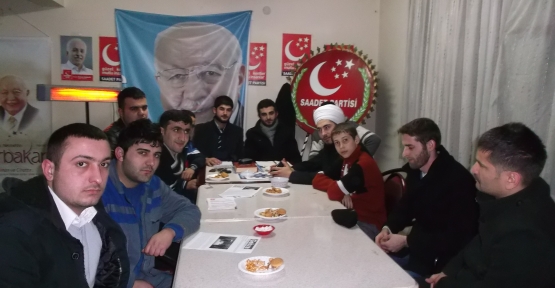 Dilovası Genç Saadet'ten Ruhban okuluna red!