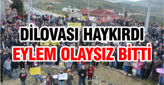 Dilovası Haykırdı!