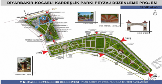 Diyarbakır’a ‘’Kardeşlik Parkı’’
