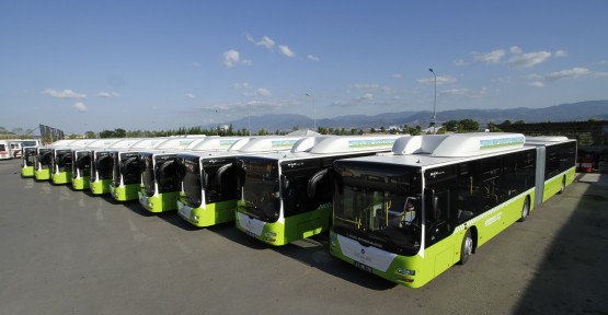  Doğalgazlı otobüsler yarın hizmete başlayacak