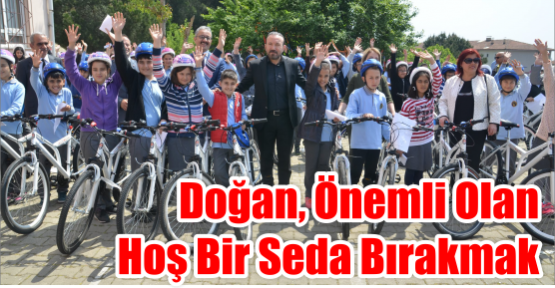 DOĞAN, ÖNEMLİ OLAN HOŞ BİR SEDA BIRAKMAK 