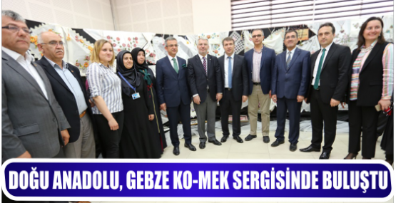 DOĞU ANADOLU, GEBZE KO-MEK SERGİSİNDE BULUŞTU