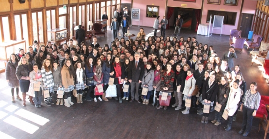 Ellibeş, kariyer günlerinde Öğrencilerle buluştu