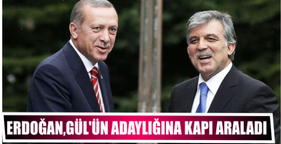 Erdoğan, Gül'ün adaylığına nasıl bakıyor?