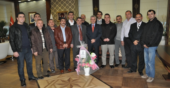Esentepe Teşkilatı Pehlivan'a Teşekküre Geldi