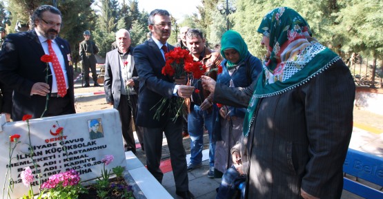  Gebze şehitlerini unutmadı