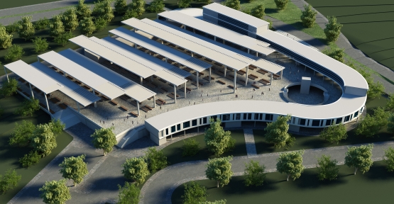 Gebze’ye AVM görünümlü kapalı pazar 