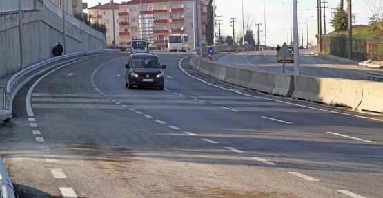 Gölcük 2’nin ikinci şeridi trafiğe açıldı