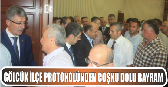 Gölcük İlçe Protokolünden Coşku dolu Bayram ziyaretleri