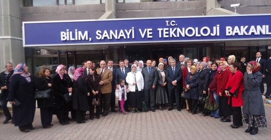 GÖLCÜK'LÜ KADINLARIN ANKARA ÇIKARMASI