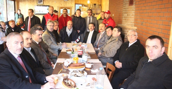  Gönüllü İtfaiyeciler Protokolü ağırladı