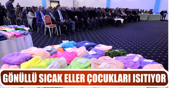 GÖNÜLLÜ SICAK ELLER ÇOCUKLARI ISITIYOR
