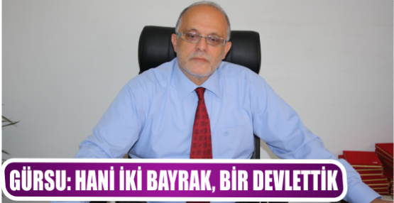 GÜRSU: HANİ İKİ BAYRAK, BİR DEVLETTİK