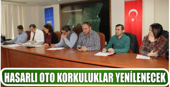 HASARLI OTO KORKULUKLAR YENİLENECEK