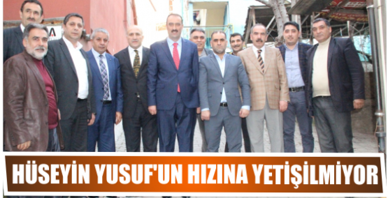 Hüseyin Yusuf’un HızınaYetişilmiyor
