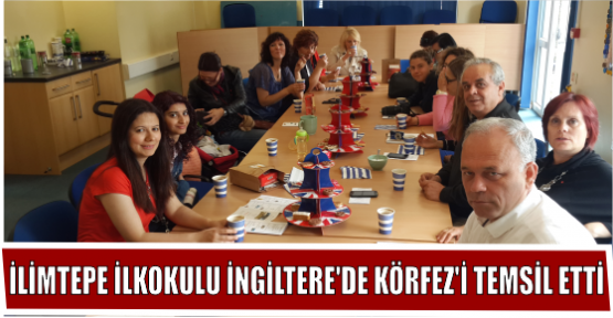 İLİMTEPE İLKOKULU İNGİLTERE’DE KÖRFEZ’İ TEMSİL ETTİ