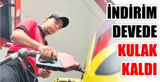 İNDİRİM DEVEDE KULAK KALDI
