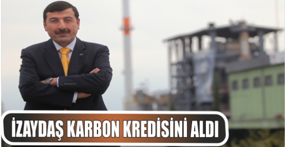 İZAYDAŞ karbon kredisini aldı