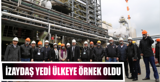 İZAYDAŞ yedi ülkeye örnek oldu