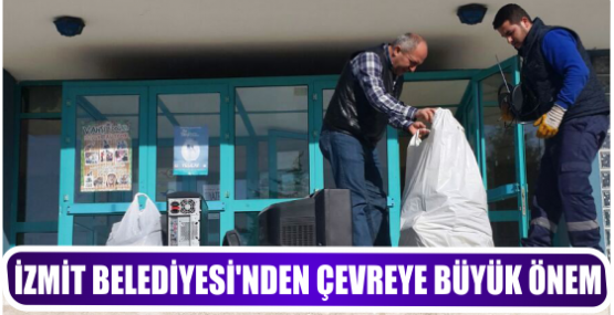 İZMİT BELEDİYESİ’NDEN ÇEVREYE BÜYÜK ÖNEM