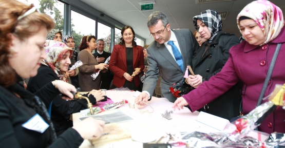  Kadın Sanat Atölyesi’ni  Gebzeli kadınlar açtı 