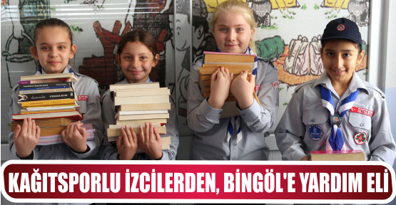 KAĞITSPORLU İZCİLERDEN, BİNGÖL’E YARDIM ELİ