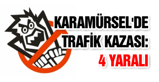 Karamürsel'de Trafik Kazası: 4 Yaralı
