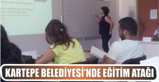 Kartepe Belediyesi’nde eğitim atağı