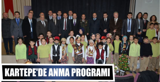Kartepe’de Anma Programı