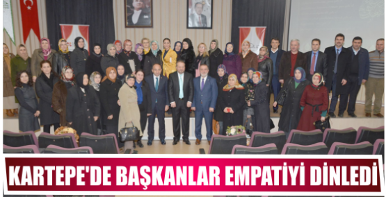 Kartepe’de Başkanlar Empatiyi Dinledi