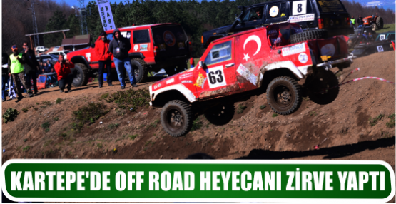 KARTEPE’DE OFF ROAD HEYECANI ZİRVE YAPTI