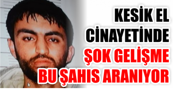 KESİK EL CİNAYETİNDE ŞOK GELİŞME