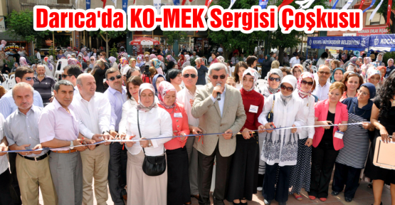  KO-MEK Darıca ilçe sergisi açıldı