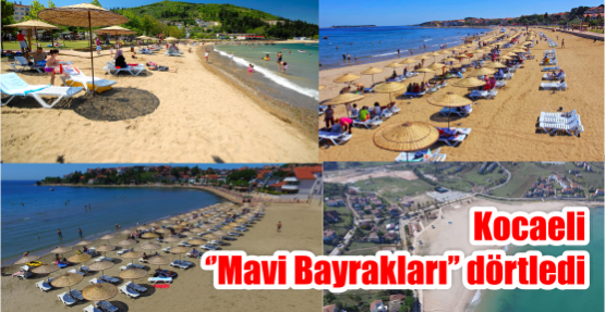   Kocaeli ‘’Mavi Bayrakları’’ dörtledi