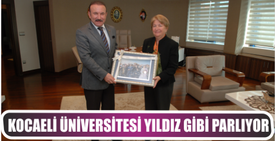 KOCAELİ ÜNİVERSİTESİ YILDIZ GİBİ PARLIYOR