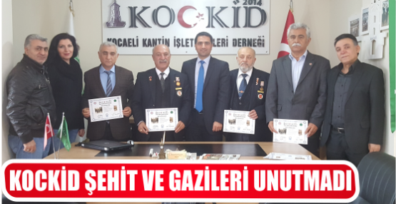 KOCKİD ŞEHİT VE GAZİLERİ UNUTMADI