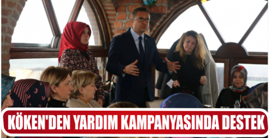 KÖKEN’DEN YARDIM KAMPANYASINDA DESTEK