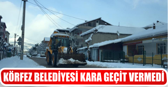 KÖRFEZ BELEDİYESİ KARA GEÇİT VERMEDİ