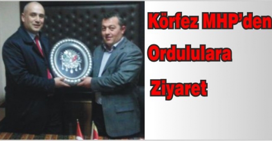 Körfez MHP'den Ordu'lulara ziyaret 