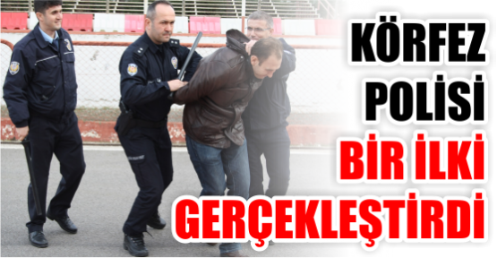 Körfez Polisi bir İlki gerçekleştirdi