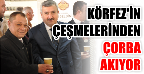 Körfez’de İkram Çeşmesi Akmaya Başladı