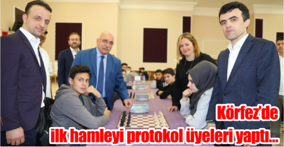  Körfez’de ilk hamleyi protokol üyeleri yaptı…