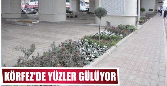 Körfez’de Sokaklar Modern Görüntüye Kavuşuyor