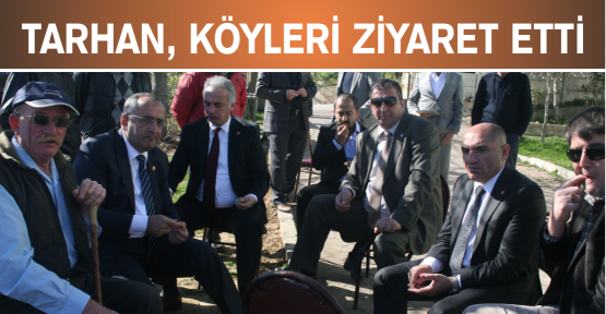 Köylüler Tarhan’dan yol istedi!